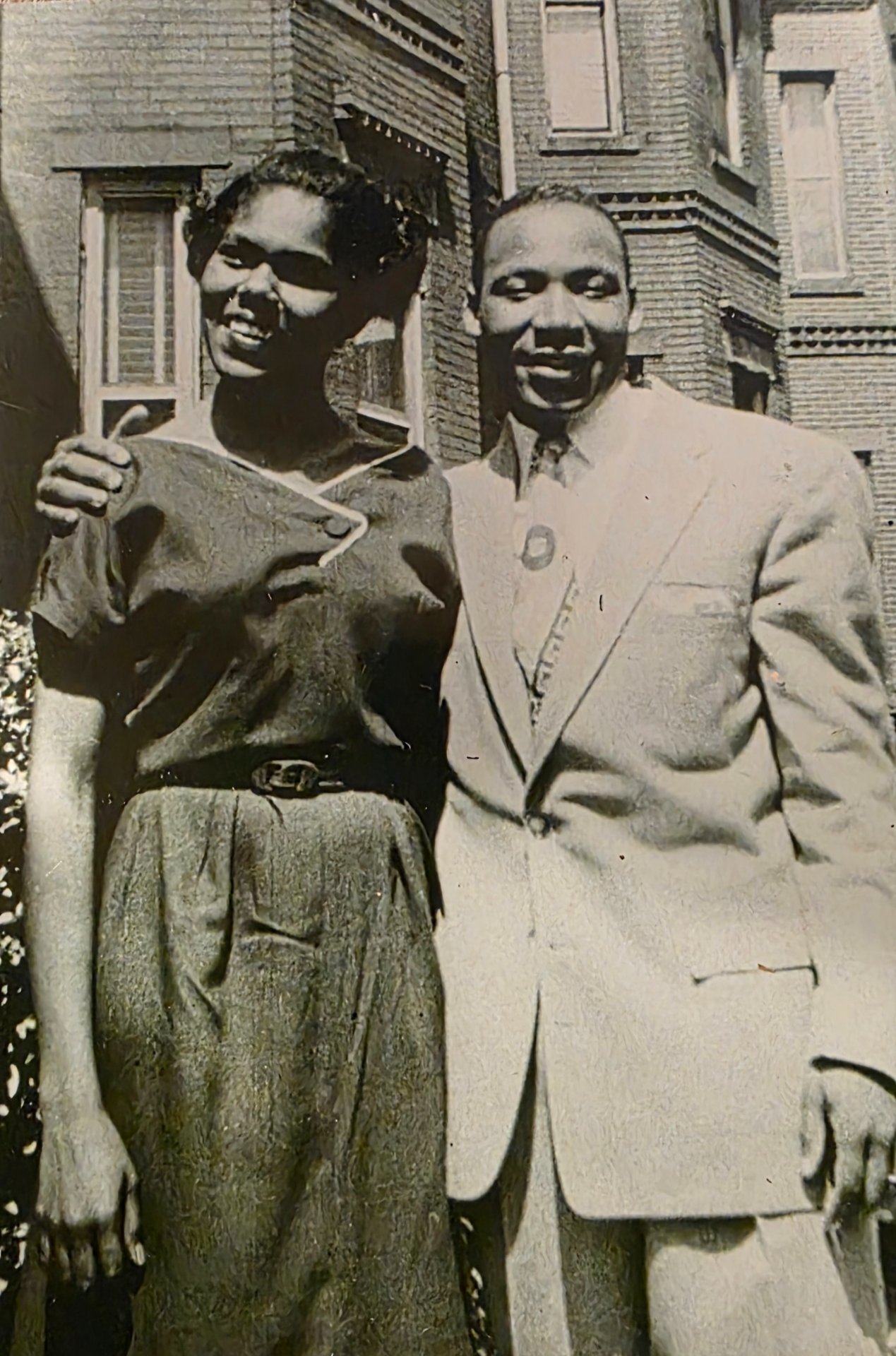Bernice and Dr. Martin Luther King, Jr.